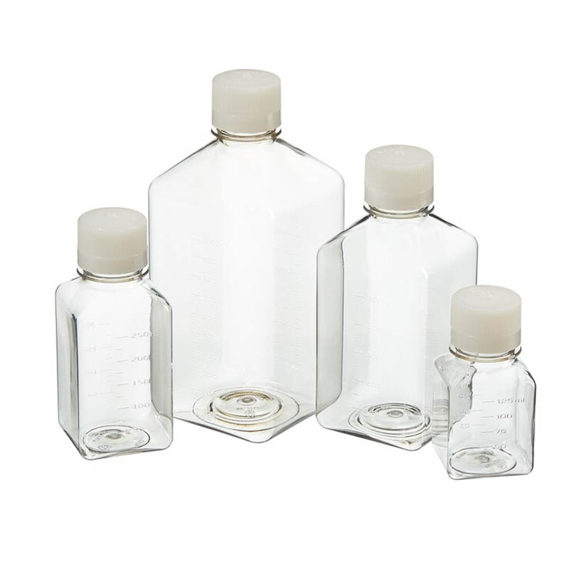无菌方形培养基瓶，500ML,PETG材质